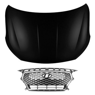 Sherman® - 2-Piece (Hood Panel, Grille) (CAPA Certified)
