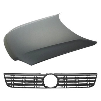 Sherman® - 2-Piece (Hood Panel, Grille) (Value Line)
