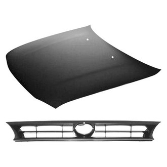 Sherman® - 2-Piece (Hood Panel, Grille) (Value Line)