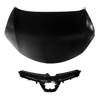 Sherman® - 2-Piece (Hood Panel, Grille) (CAPA Certified)