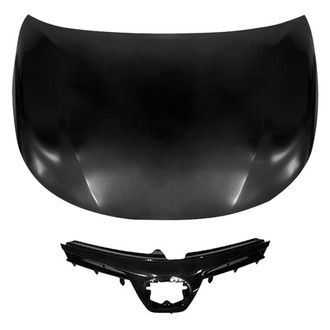 Sherman® - 2-Piece (Hood Panel, Grille) (CAPA Certified)