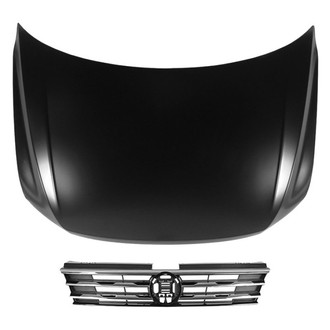 Sherman® - 2-Piece (Hood Panel, Grille) (CAPA Certified)