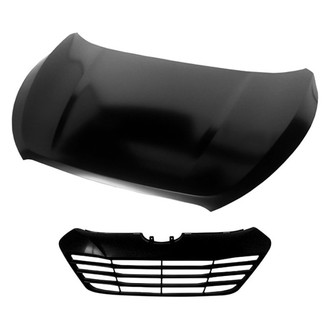 Sherman® BNDL-213953 - 2-Piece (Hood Panel, Grille) (CAPA Certified)