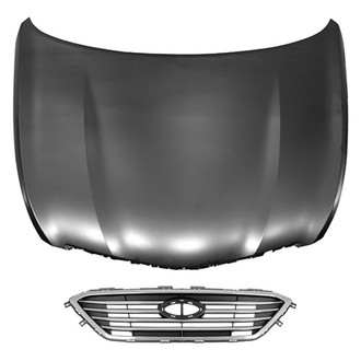 Sherman® - 2-Piece (Hood Panel, Grille) (CAPA Certified)