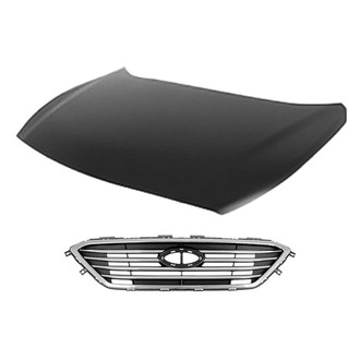 Sherman® - 2-Piece (Hood Panel, Grille) (Value Line)