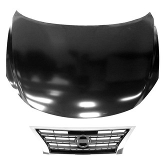 Sherman® - 2-Piece (Hood Panel, Grille) (CAPA Certified)