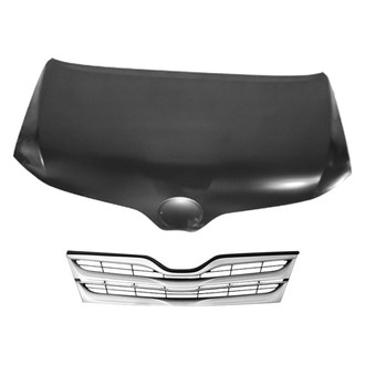 Sherman® BNDL-214016 - 2-Piece (Hood Panel, Grille) (CAPA Certified)