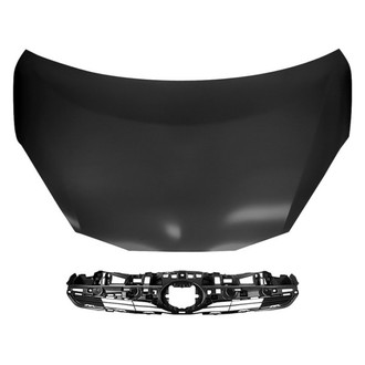Sherman® - 2-Piece (Hood Panel, Grille) (Value Line)