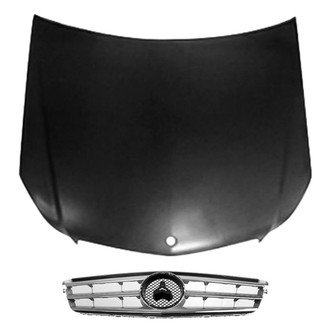Sherman® - 2-Piece (Hood Panel, Grille) (Value Line)