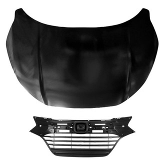 Sherman® - 2-Piece (Hood Panel, Grille) (CAPA Certified)
