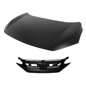 Sherman® - 2-Piece (Hood Panel, Grille) (CAPA Certified)