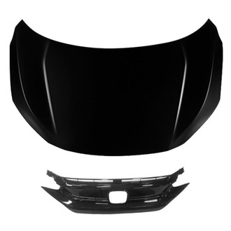 Sherman® - 2-Piece (Hood Panel, Grille) (CAPA Certified)