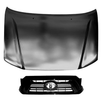 Sherman® - 2-Piece (Hood Panel, Grille) (Value Line)