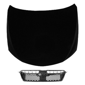 Sherman® - 2-Piece (Hood Panel, Grille) (Value Line)