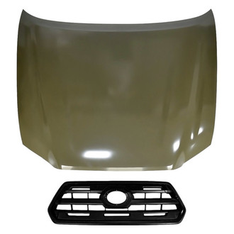 Sherman® - 2-Piece (Hood Panel, Grille) (Value Line)