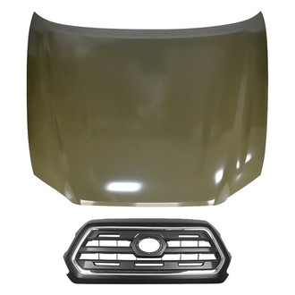 Sherman® - 2-Piece (Hood Panel, Grille) (Value Line)