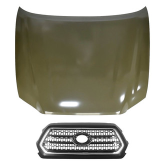 Sherman® - 2-Piece (Hood Panel, Grille) (Value Line)