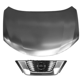 Sherman® - 2-Piece (Hood Panel, Grille) (Value Line)