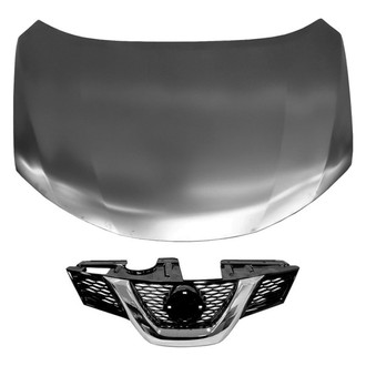 Sherman® - 2-Piece (Hood Panel, Grille) (Value Line)