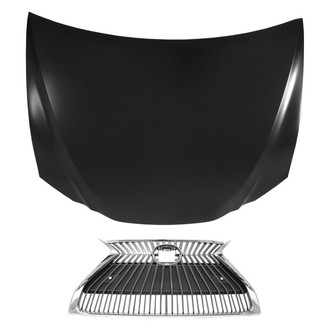 Sherman® BNDL-214291 - 2-Piece (Hood Panel, Grille) (Value Line)