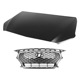 Sherman® - 2-Piece (Hood Panel, Grille) (CAPA Certified)