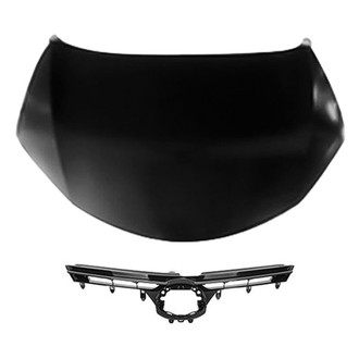 Sherman® - 2-Piece (Hood Panel, Grille) (CAPA Certified)