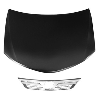 Sherman® - 2-Piece (Hood Panel, Grille) (CAPA Certified)