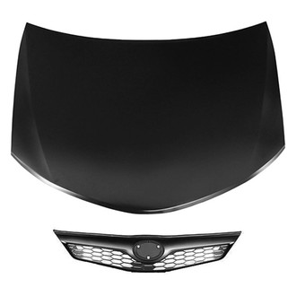 Sherman® - 2-Piece (Hood Panel, Grille) (CAPA Certified)