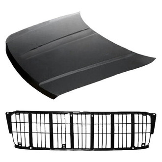 Sherman® - 2-Piece (Hood Panel, Grille) (Value Line)