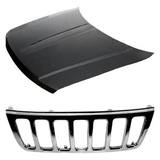 Sherman® - 2-Piece (Hood Panel, Grille) (Value Line)