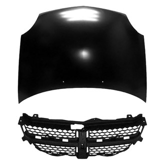 Sherman® - 2-Piece (Hood Panel, Grille) (Value Line)