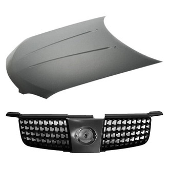 Sherman® - 2-Piece (Hood Panel, Grille) (Value Line)