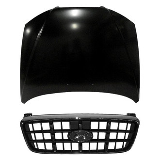 Sherman® - 2-Piece (Hood Panel, Grille) (Value Line)