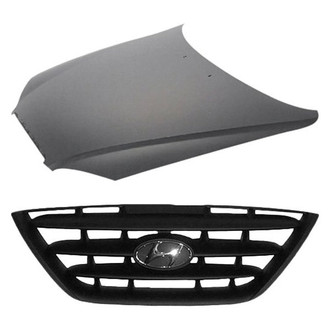 Sherman® - 2-Piece (Hood Panel, Grille) (Value Line)