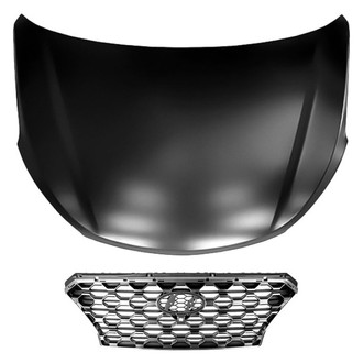 Sherman® - 2-Piece (Hood Panel, Grille) (CAPA Certified)