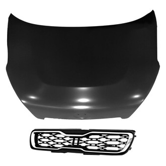 Sherman® BNDL-214362 - 2-Piece (Hood Panel, Grille) (CAPA Certified)