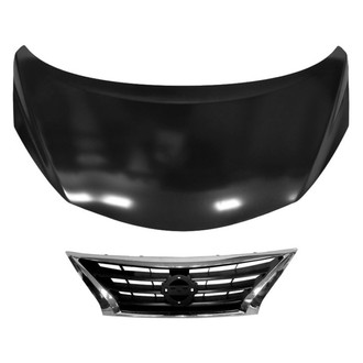 Sherman® - 2-Piece (Hood Panel, Grille) (CAPA Certified)