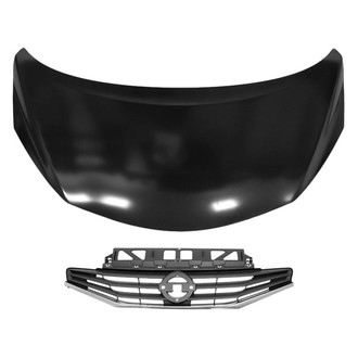Sherman® - 2-Piece (Hood Panel, Grille) (CAPA Certified)