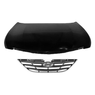 Sherman® - 2-Piece (Hood Panel, Grille) (Value Line)