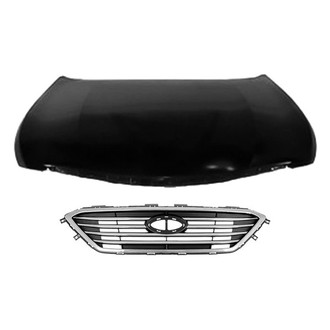 Sherman® - 2-Piece (Hood Panel, Grille) (Value Line)