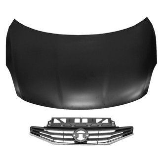 Sherman® - 2-Piece (Hood Panel, Grille) (CAPA Certified)
