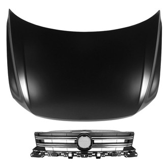 Sherman® - 2-Piece (Hood Panel, Grille) (CAPA Certified)