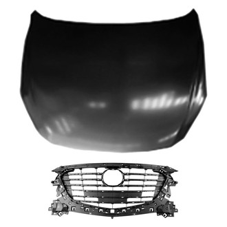 Sherman® - 2-Piece (Hood Panel, Grille) (CAPA Certified)