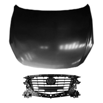 Sherman® - 2-Piece (Hood Panel, Grille) (CAPA Certified)