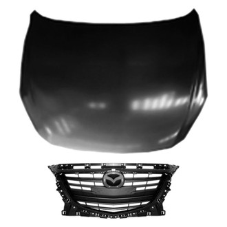 Sherman® - 2-Piece (Hood Panel, Grille) (CAPA Certified)