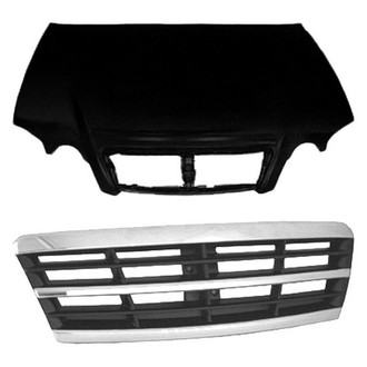 Sherman® - 2-Piece (Hood Panel, Grille) (Value Line)