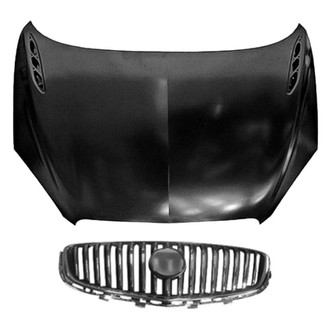 Sherman® BNDL-214417 - 2-Piece (Hood Panel, Grille) (CAPA Certified)