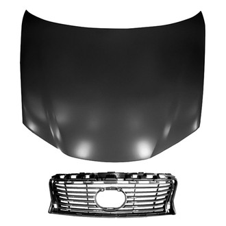 Sherman® - 2-Piece (Hood Panel, Grille) (CAPA Certified)