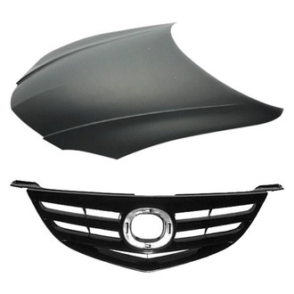 Sherman® - 2-Piece (Hood Panel, Grille) (Value Line)