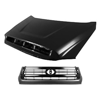 Sherman® - 2-Piece (Hood Panel, Grille) (Value Line)